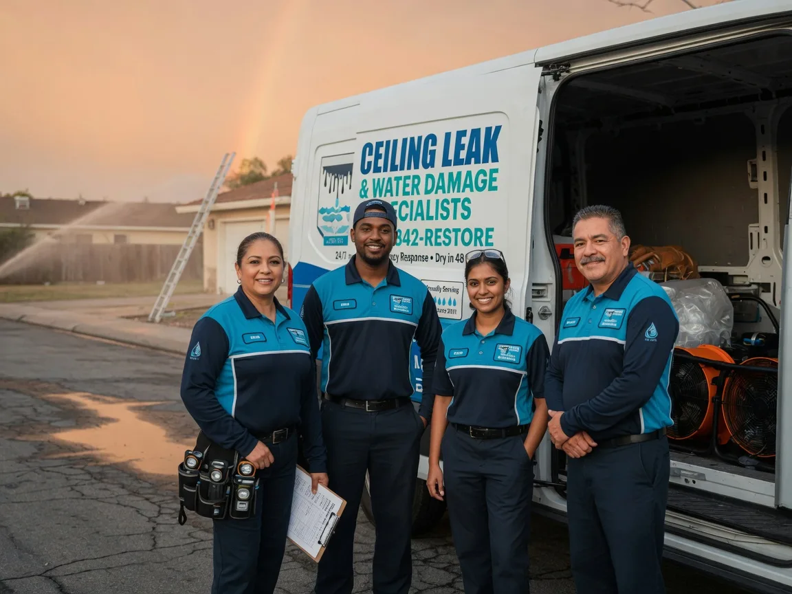 Ceiling Leak Cleanup company in Taft, TX